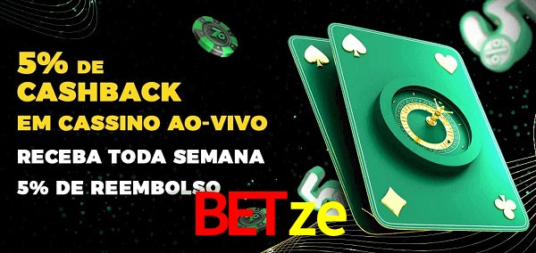 Promoções do cassino ao Vivo betze